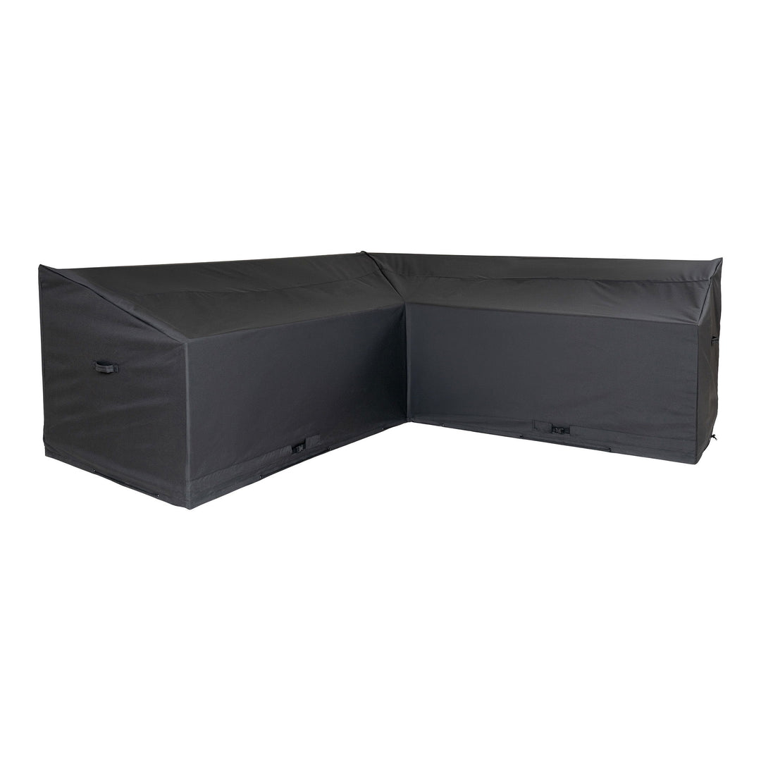 HOUSE NORDIC  Luksus overtræk til højre/venstrevendt hjørnesæt 210g/m2 600D polyester PU behandlet vandafvisende sort