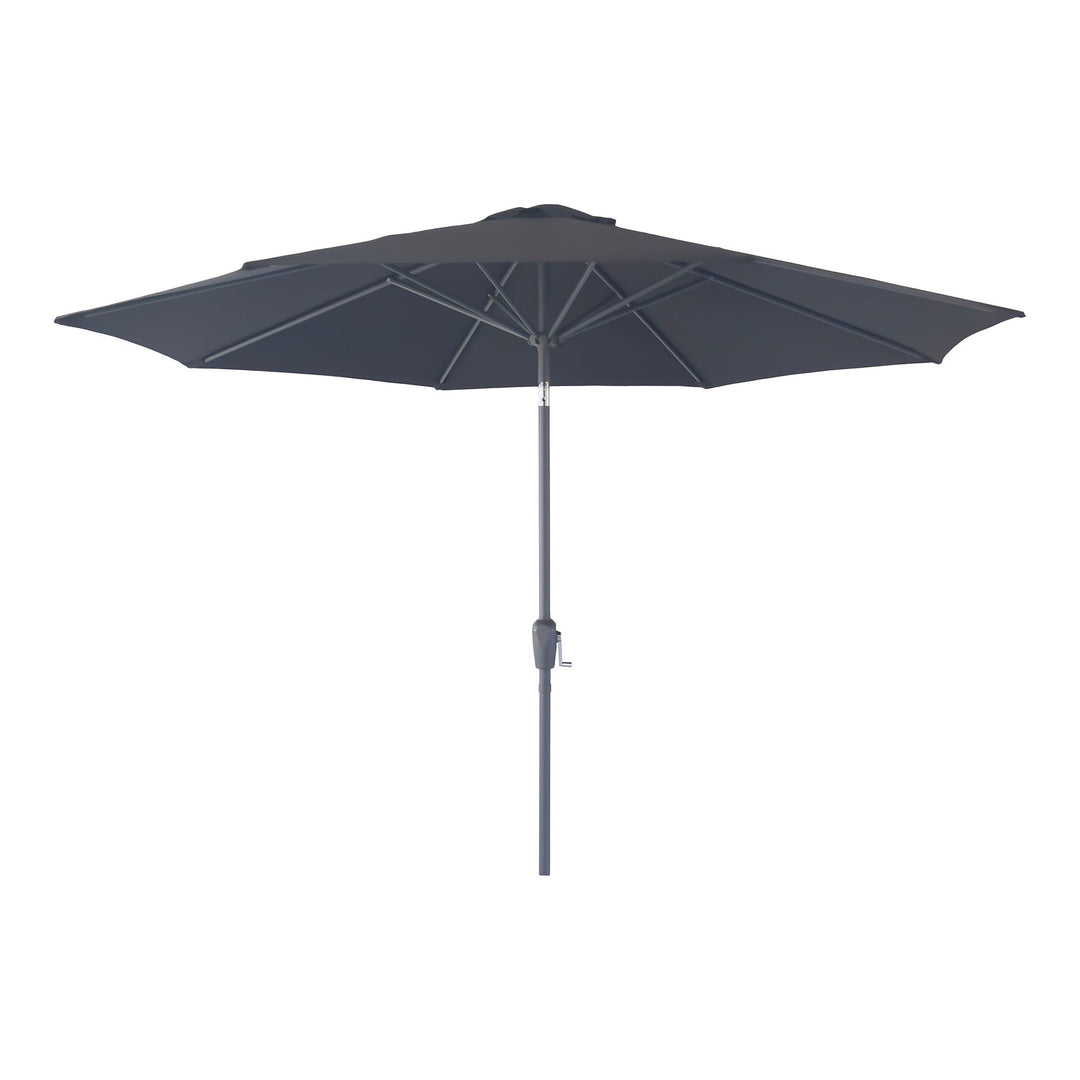 HOUSE NORDIC  Parasol med hejs og tilt metalstok sort ø300 cm