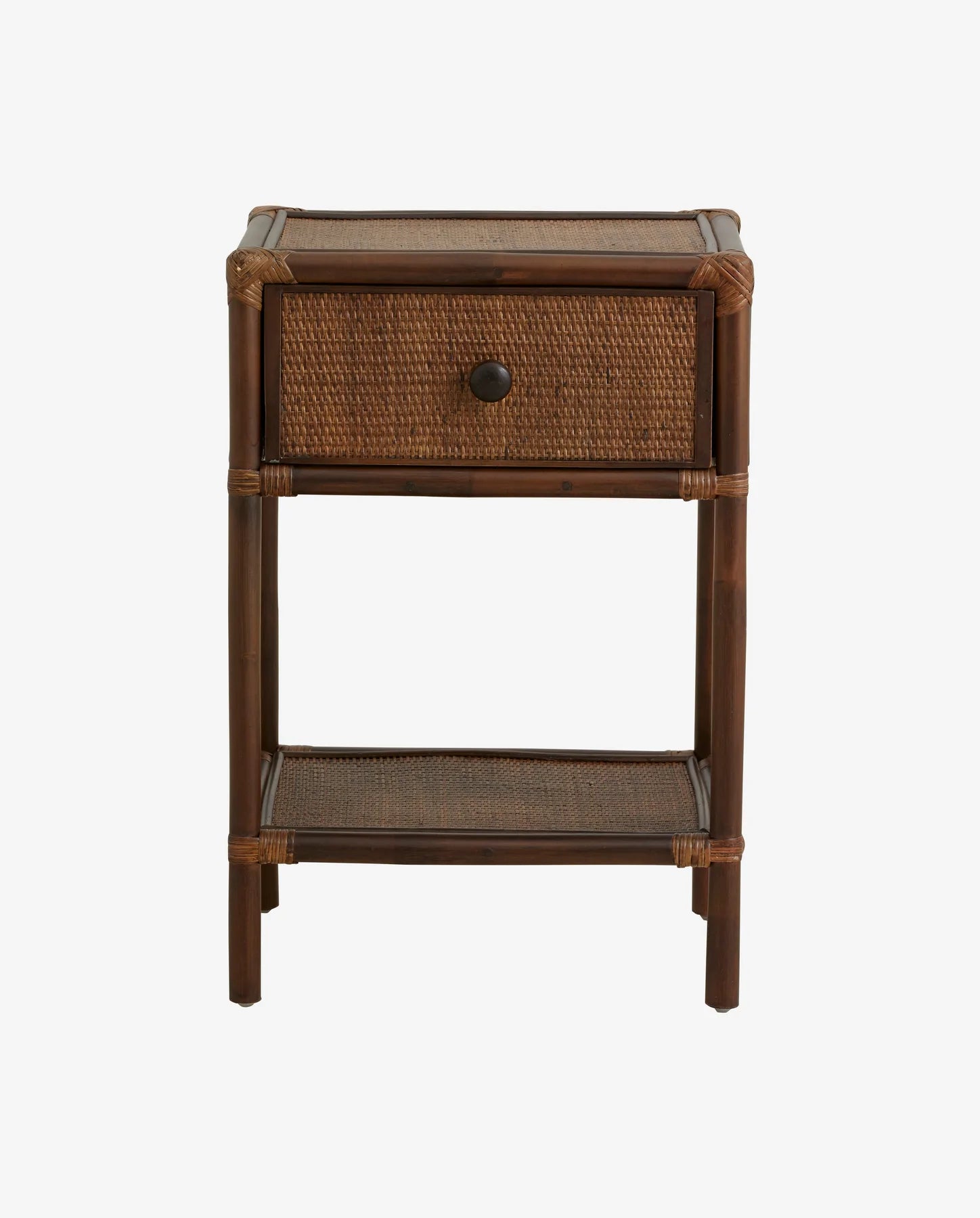 Produktbillede af NORDAL HAYES SIDEBORD/SENGEBORD I RATTAN 65,5 i premium kvalitet