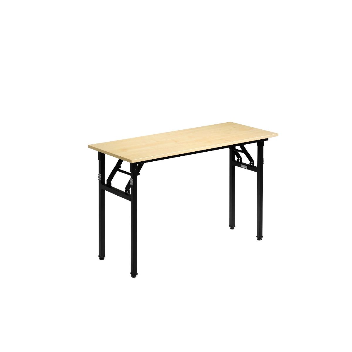 Produktbillede af Starko bord- sammenklappeligt 120x70cm Birk-sort på tilbud