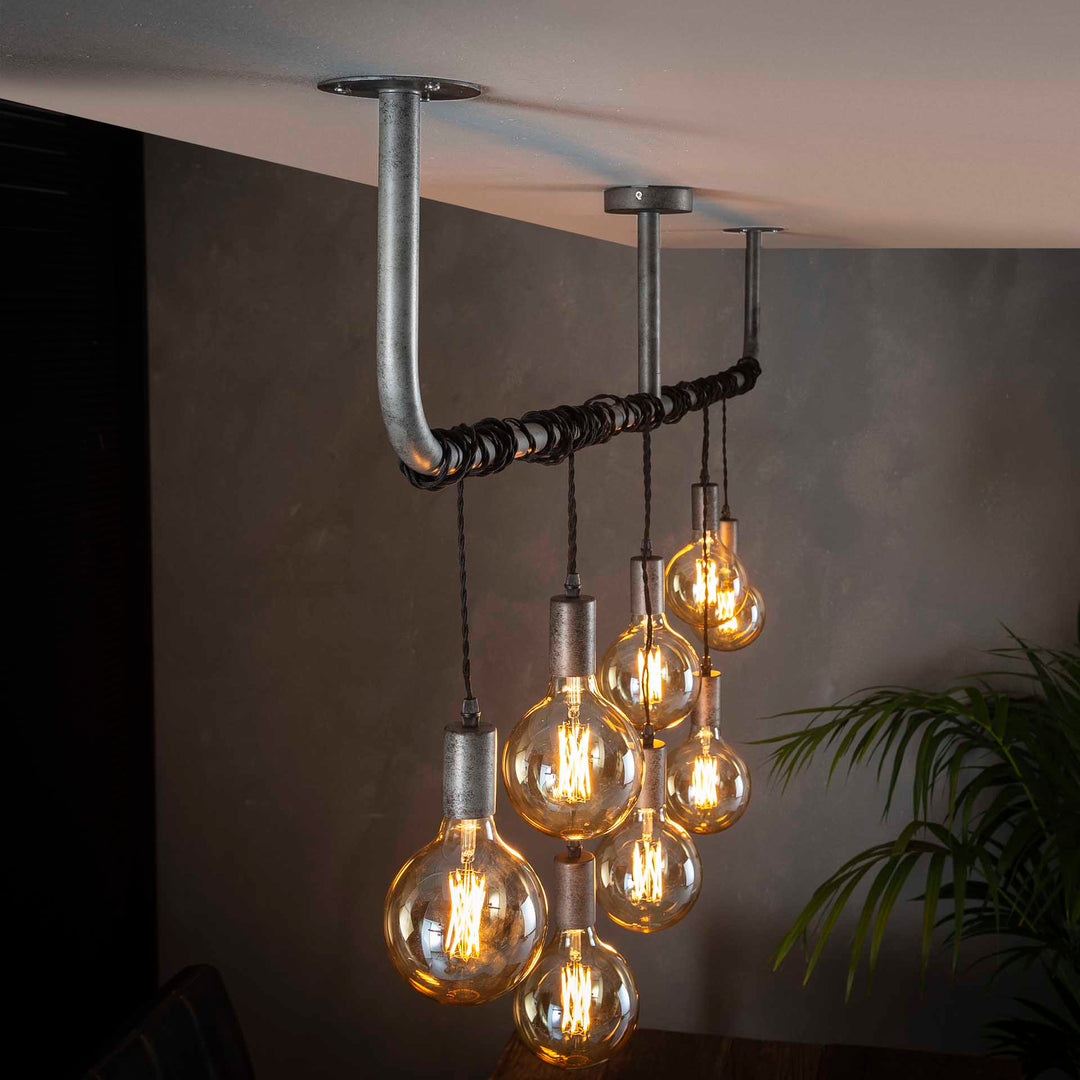billigt tilbud på loftlampe med 8 pærer! Spar op til 61% på udsalg. Hurtig levering, 1-2 hverdage. Køb online nu!