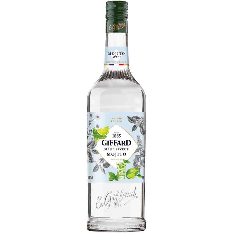 Produktbillede af Giffard Syrup Mojito Mint / Lime 1 Ltr på tilbud i premium kvalitet