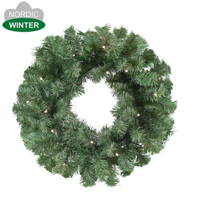 Kunstig grankrans Ø45 cm med lys ❤ Stort online udvalg i Nordic Winter ❤ Billig fragt og hurtig levering 2 - 5 hverdage ❤ Varenummer: BGH-43821854097660 / Ean: '5705858702452 på lager - Udsalg på Alle produkter Spar op til 63% - Over 454 kendte mærker på udsalg