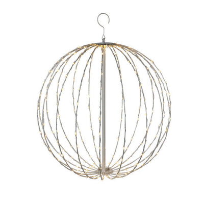 Metal kugle hvid, 320 LED lys Ø50 cm, 230V ❤ Stort online udvalg i Nordic Winter ❤ Billig fragt og hurtig levering 2 - 5 hverdage ❤ Varenummer: BGH-43821855146236 / Ean: '5705858717425 på lager - Udsalg på Alle produkter Spar op til 66% - Over 454 kendte mærker på udsalg