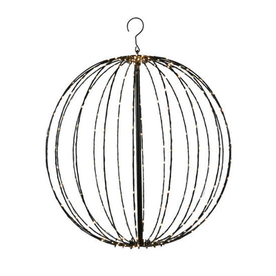 Metal kugle sort, 320 LED lys Ø50 cm, 230V ❤ Stort online udvalg i Nordic Winter ❤ Billig fragt og hurtig levering 2 - 5 hverdage ❤ Varenummer: BGH-43821855244540 / Ean: '5705858717449 på lager - Udsalg på Alle produkter Spar op til 64% - Over 454 kendte mærker på udsalg