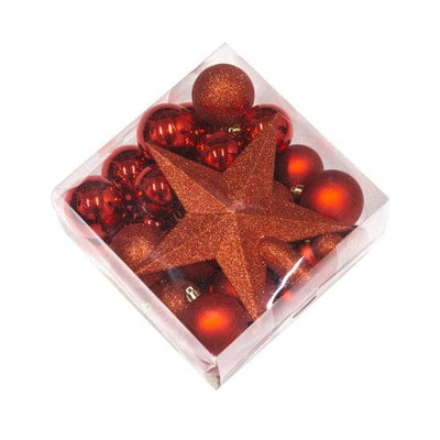 Julekugle sæt med stjerne rød 50 dele ❤ Stort online udvalg i Nordic Winter ❤ Billig fragt og hurtig levering 2 - 5 hverdage ❤ Varenummer: BGH-43821854884092 / Ean: '5705858711843 på lager - Udsalg på Alle produkter Spar op til 54% - Over 454 kendte mærker på udsalg