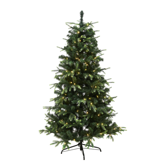 Juletræ kunstig PE/PVC "VIGA", KlasA, m/LED, 3 størrelser - 200 x 134 cm ❤ Stort online udvalg i Nordic Winter ❤ Billig fragt og hurtig levering 2 - 5 hverdage ❤ Varenummer: BGH-43822425047292 / Ean: &