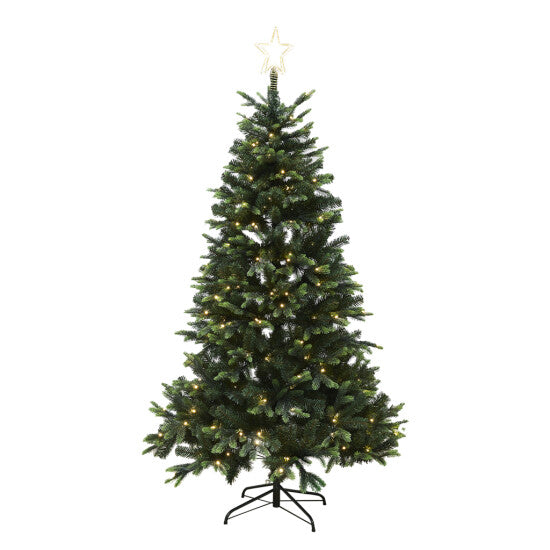 Juletræ kunstig PE/PVC "LIFA", KlasA+, m/LED og stjerne, 4 størrelser - 210 x 142 cm ❤ Stort online udvalg i Nordic Winter ❤ Billig fragt og hurtig levering 2 - 5 hverdage ❤ Varenummer: BGH-43822374813948 / Ean: &