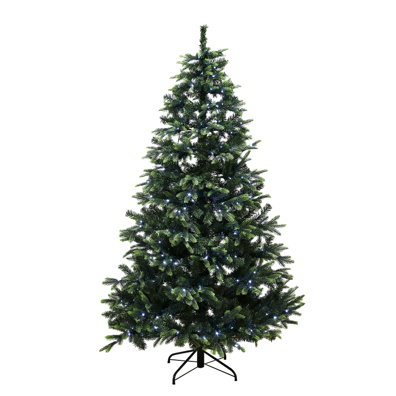 Juletræ kunstig PE/PVC "Limited Edition", KlasA+, 180X124 cm m/color og white LED ❤ Stort online udvalg i Nordic Winter ❤ Billig fragt og hurtig levering 2 - 5 hverdage ❤ Varenummer: BGH-43821853212924 / Ean: &