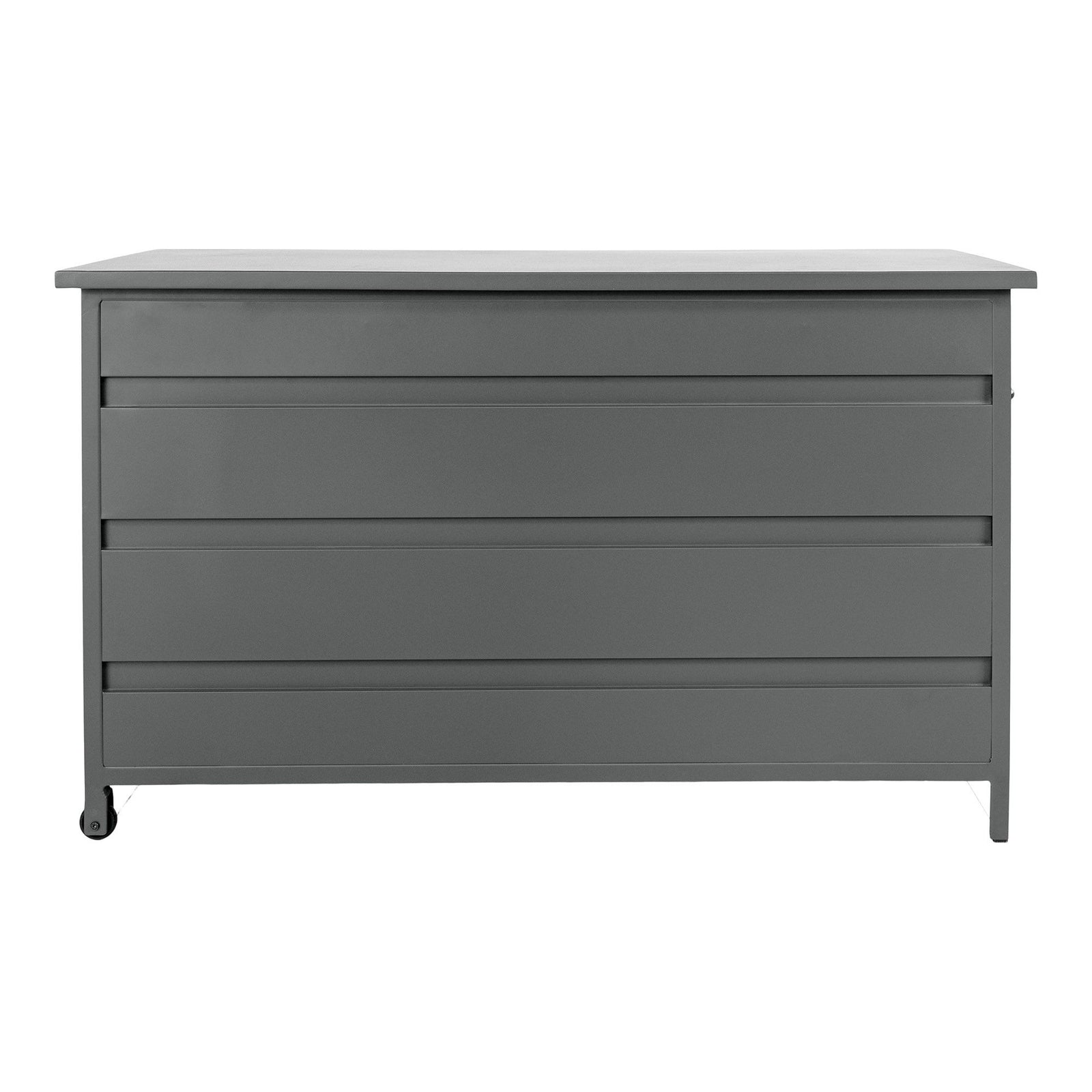 Produktbillede af HOUSE NORDIC cassis hyndeboks aluminium grå stor i premium kvalitet