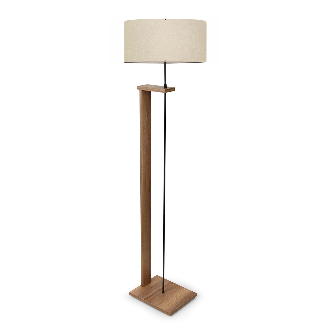 LUMI Digne gulvlampe beige PVC og MDF