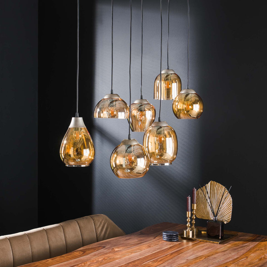 tilbud på Player loftlampe med 7 ravfarvede glaskupler! Billigt udsalg på 3-nordic. Hurtig levering, 1-2 hverdage. Spar op til 61%.