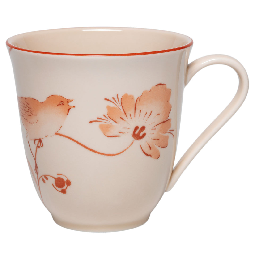 Rörstrand Rörstrand Fågel Jubilee mugg 30 cl, karamell – vinkelbillede (Krus & Kopper)