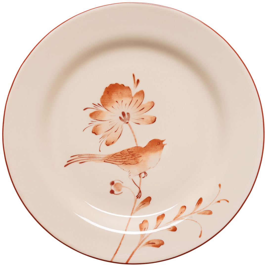 Rörstrand Rörstrand Fågel Jubilee tallrik 21 cm, karamell – produktbillede (Tallerken)