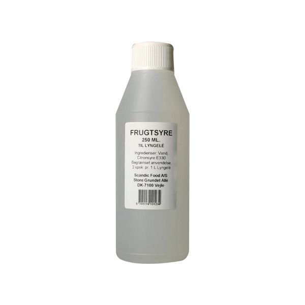Frugtsyre Til Lyngelé Fl (250 Ml) ❤ Stort online udvalg i Gozomo.dk ❤ Billig fragt og hurtig levering 2 - 5 hverdage - Varenummer: BAR-725183 / Ean: '5707007791959 på lager - Udsalg på Delikatesser | Kolonial Spar op til 56% - Over 434 design brands på udsalg