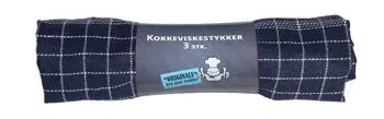 Viskestykke Mørkeblå 3-pk. Str. 50 X 70 Cm.