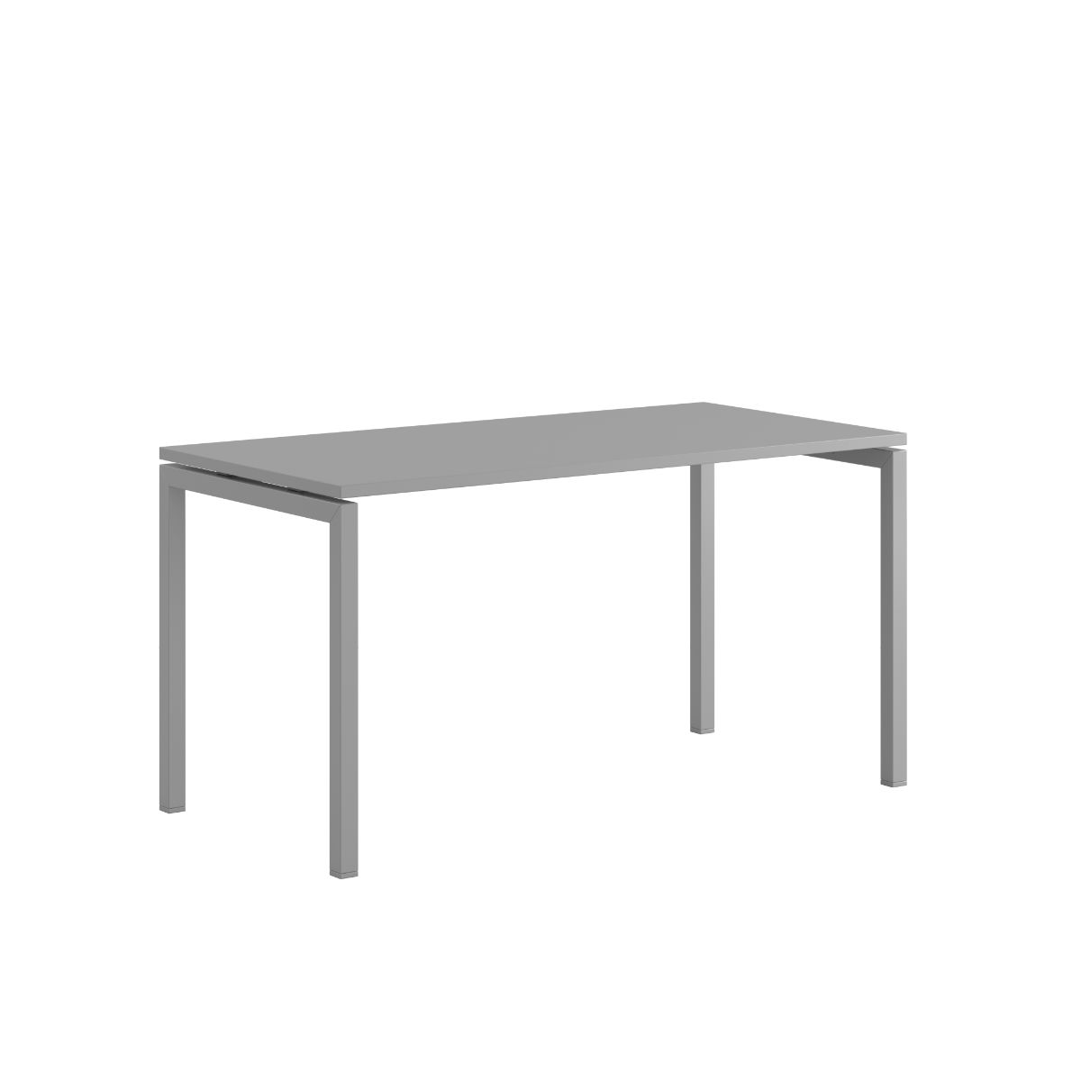 Produktbillede af Luna U Bord 140x70cm Grå-grå på tilbud