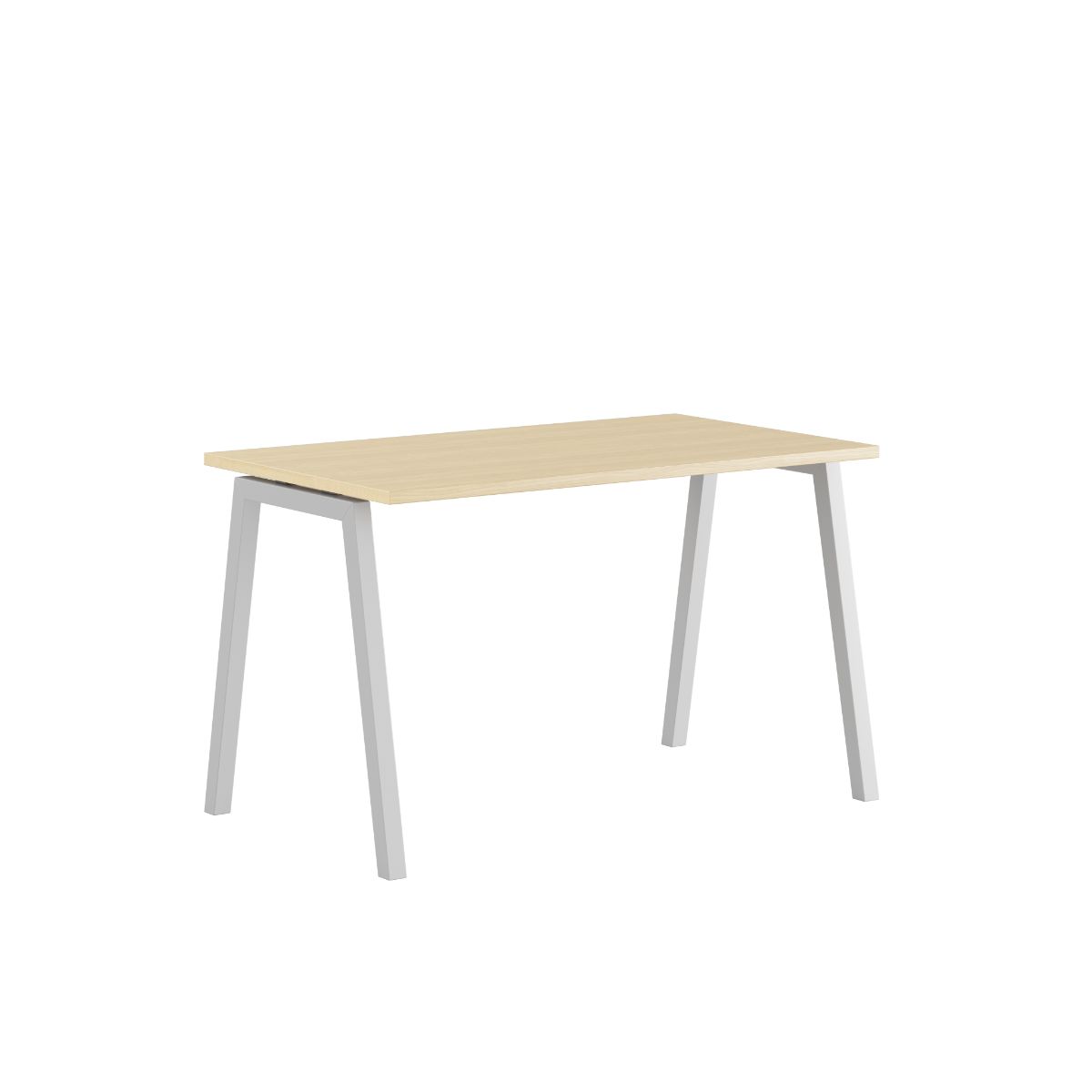 Produktbillede af Luna A Bord 120x70cm Birk-hvid på tilbud