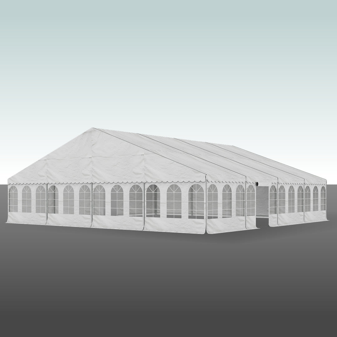 Produktbillede af Partytelt Komplet 12 x 12 mtr. HVID på tilbud