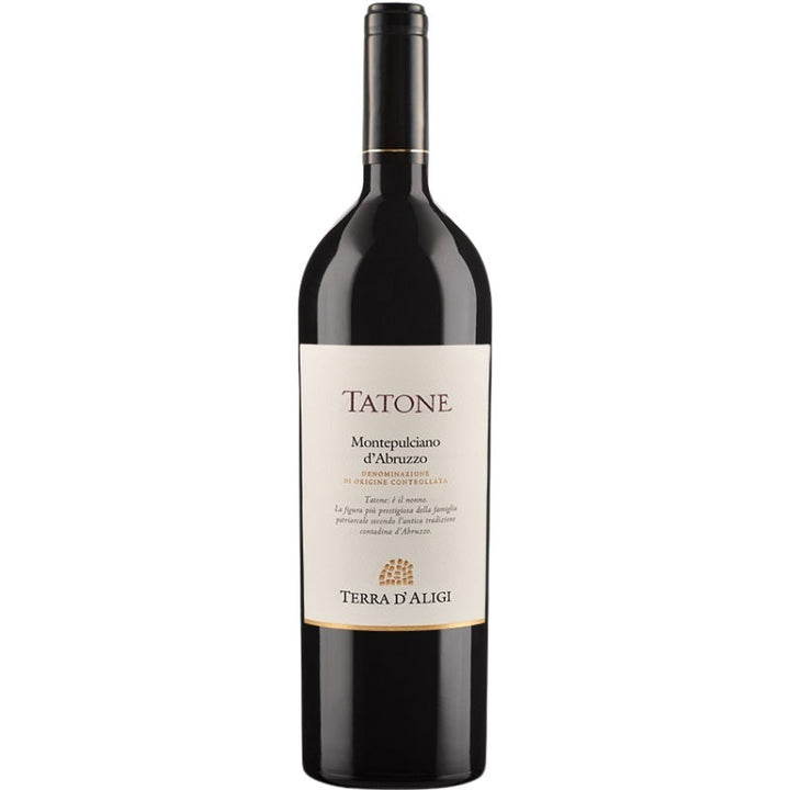 Produktbillede af Tatone Montepulciano d Abruzzo Doc 2019 0,75 L Terra d Aligi på tilbud – premium kvalitet og detaljer