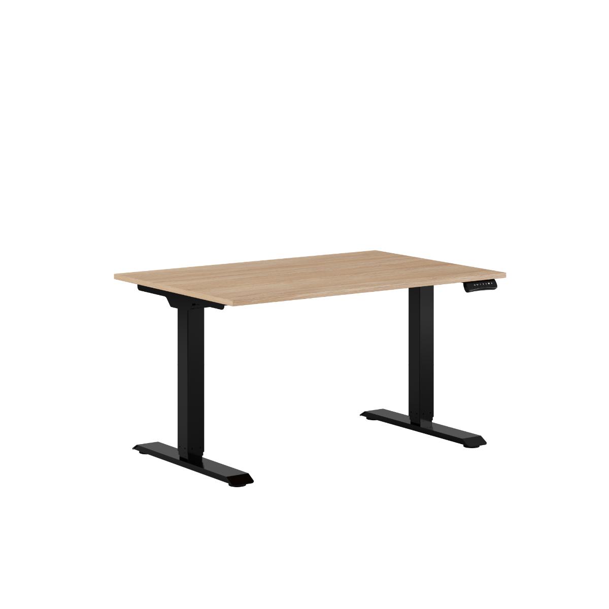 Produktbillede af Premium Hæve/Sænkebord m/2 motorer 120x80cm Urban-sort på tilbud