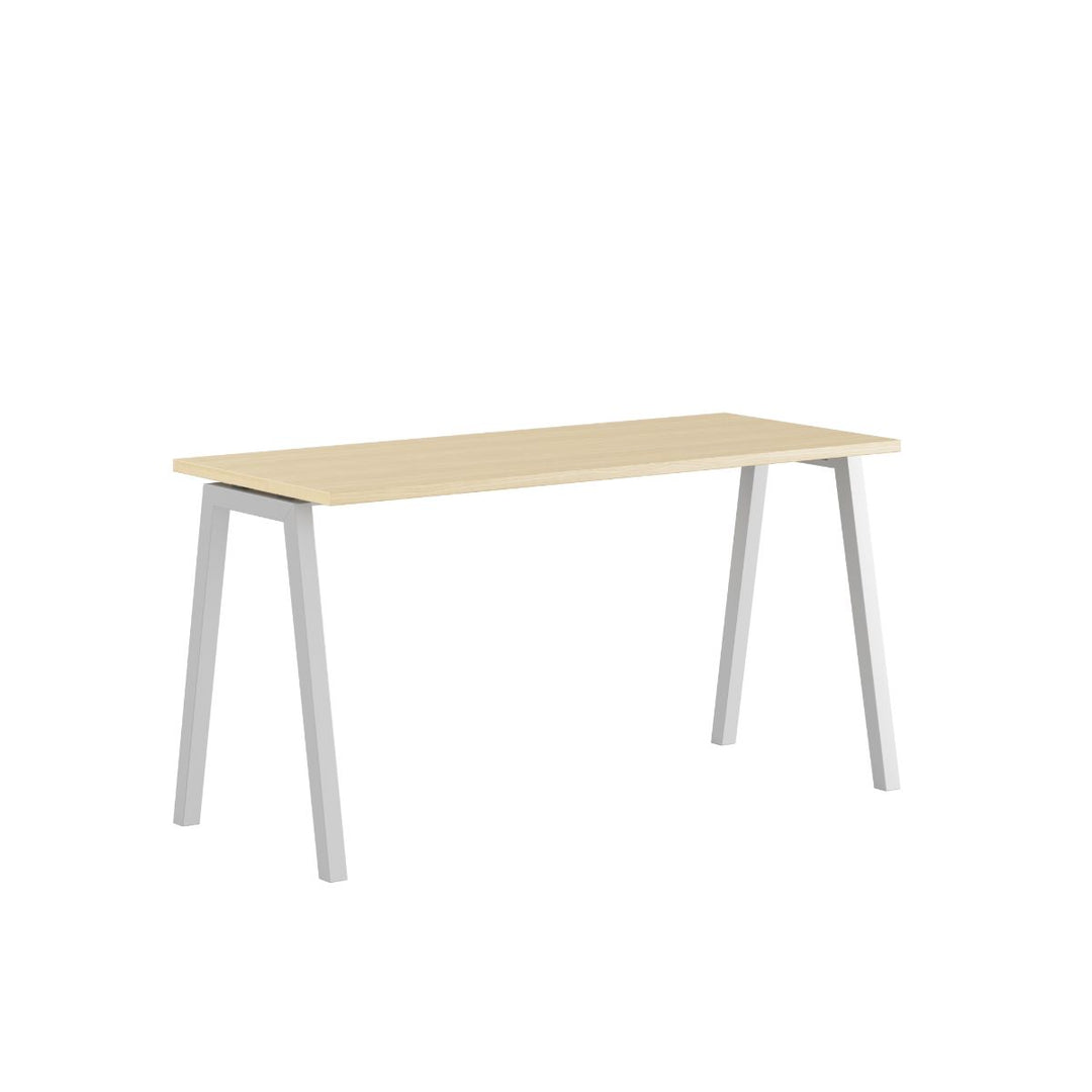 Produktbillede af Luna A Bord 140x60cm Birk-hvid på tilbud