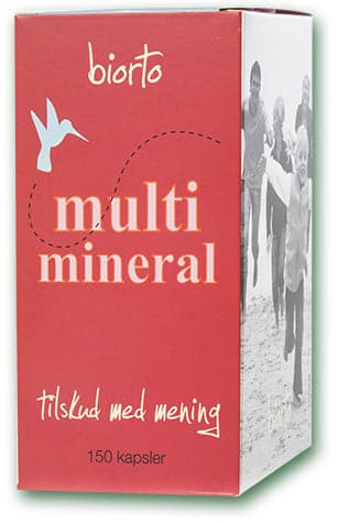 Stort online udvalg i Biorto Multimineral 150 kaps. ❤ Biorto ❤ Hurtig levering: 1 - 2 Hverdage og gratis fragt v/køb over 295 kr. GLS til pakkeshop ❤ Varenummer: HG-18641 og barcode / Ean: 5703802001705 på lager - Kæmpe udvalg i Sundhed - Over 350 kendte brands på udsalg