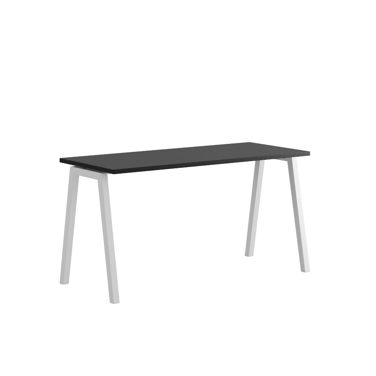 Produktbillede af Luna A Bord 140x60cm Sort-hvid på tilbud