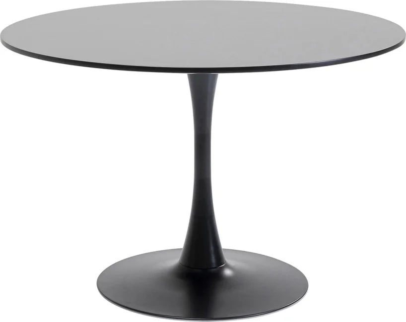 KARE DESIGN Schickeria sofabord rund sort MDF og sort stål Ø110