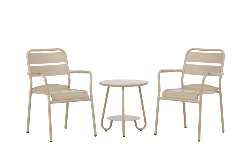 Venture Home - Faro Cafésæt - Beige ❤ Kæmpe udvalg i Venture Home ❤ Billig fragt og hurtig levering 2 - 5 hverdage - Varenummer: BGH-47934786240842 / Ean: &