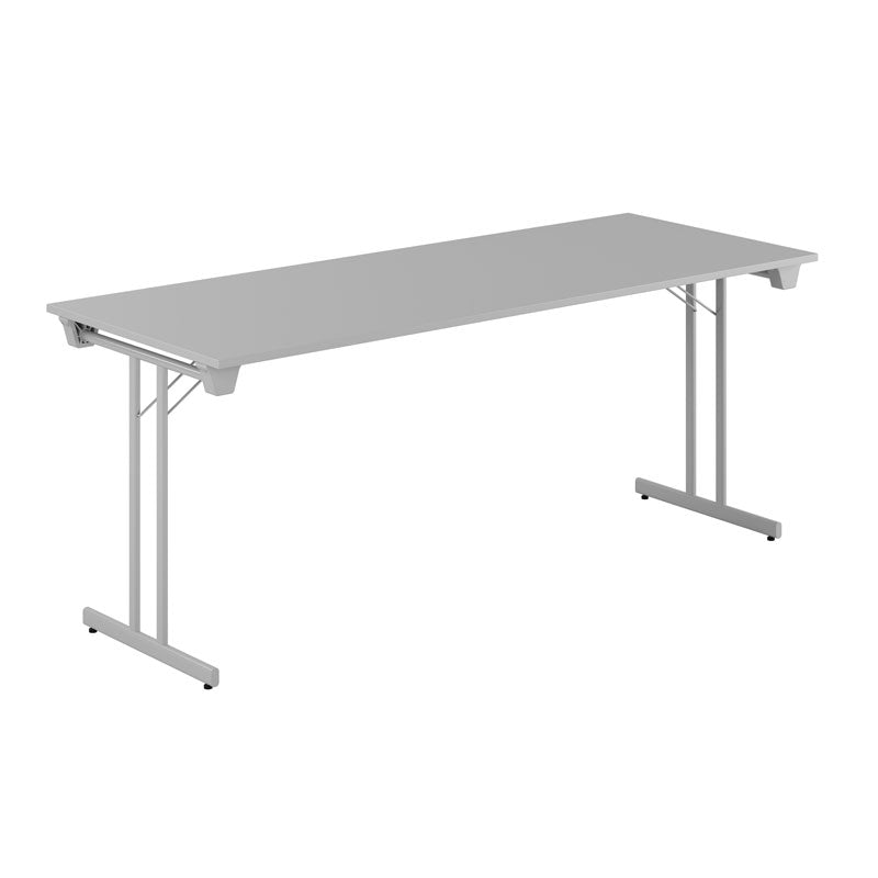Produktbillede af Dinner Style 180x70cm Sammenklappeligt bord Grå-grå på tilbud