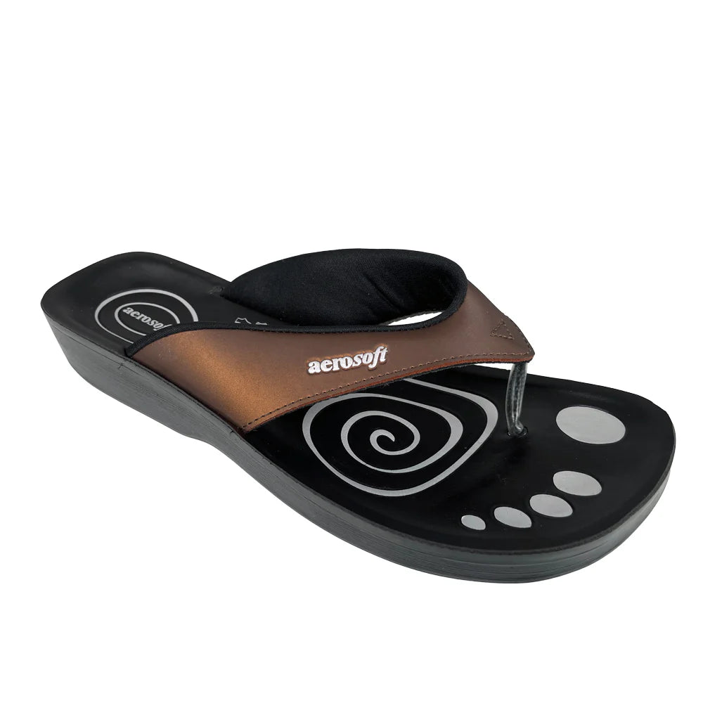 Sandaler Aerosoft Model 801 i mange farver 36 / Brun