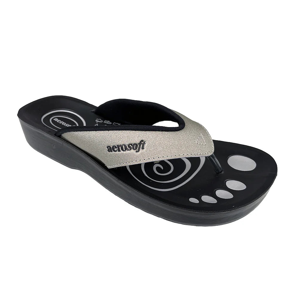 Sandaler Aerosoft Model 801 i mange farver 37 / Sølv