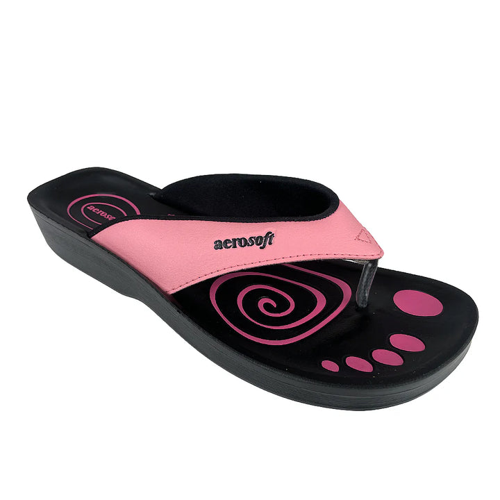 Sandaler Aerosoft Model 801 i mange farver 40 / Pink