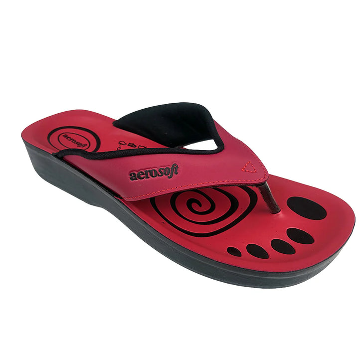 Sandaler Aerosoft Model 801 i mange farver 40 / Rød
