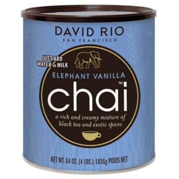 Chai Elephant Vanilla, David Rio, 1,82kg ❤ Kæmpe udvalg i Blandet ❤ Billig fragt og hurtig levering 2 - 5 hverdage - Varenummer: BAR-637639 / Ean: '658564857778 på lager - Udsalg på Køkken Kaffe og te Te Spar op til 67% - Over 785 kendte brands på udsalg