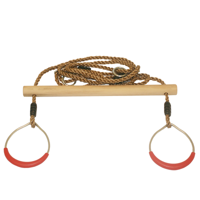 Nordic Play - Trapez gynge i træ med ringe ❤ Stort online udvalg i Nordic Play ❤ Billig fragt og hurtig levering 2 - 5 hverdage ❤ Varenummer: BGH-36523123540119 / Ean: '5705858700014 på lager - Udsalg på bolig Spar op til 56% - Over 350 kendte brands på udsalg