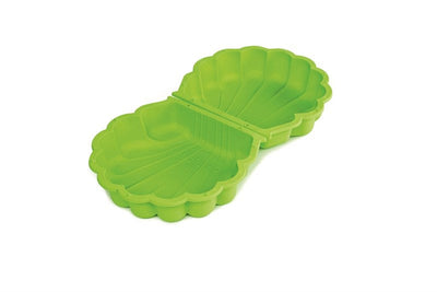 Paradiso Toys - Sandkasi plast, muslingeskal lille, sæt med 2 stk. i grøn ❤ Stort online udvalg i Paradiso Toys ❤ Billig fragt og hurtig levering 2 - 5 hverdage ❤ Varenummer: BGH-39627028988055 / Ean: '5420051222216 på lager - Udsalg på Badebassiner Spar op til 63% - Over 400 kendte brands på udsalg