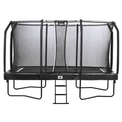 Salta Trampolin First Class rektangulær 427x244 cm, sort inkl. stige & sikkerhedsnet ❤ Kæmpe udvalg i Salta ❤ Billig fragt og hurtig levering 2 - 5 hverdage - Varenummer: BGH-42438333661436 / Ean: '8719425453828 på lager - Udsalg på Best selling products Spar op til 55% - Over 1312 kendte brands på udsalg