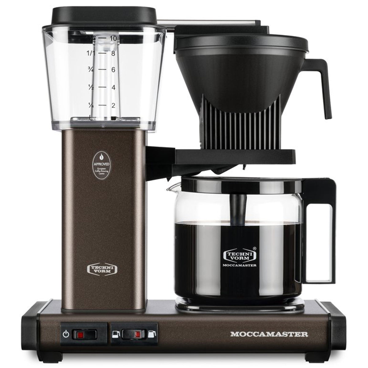 Moccamaster Optio kaffemaskine i brun