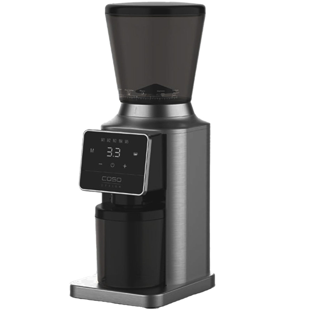 Caso 1837 Barista Chef Pro kaffekværn i sort