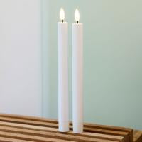 Produktbillede af Sirius Sille Krone 2 stk Ø2x25 cm Hvid i premium kvalitet