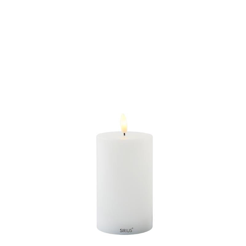 Produktbillede af Sirius Sille Outdoor Ø7,5 x 12,5 cm Hvid i premium kvalitet