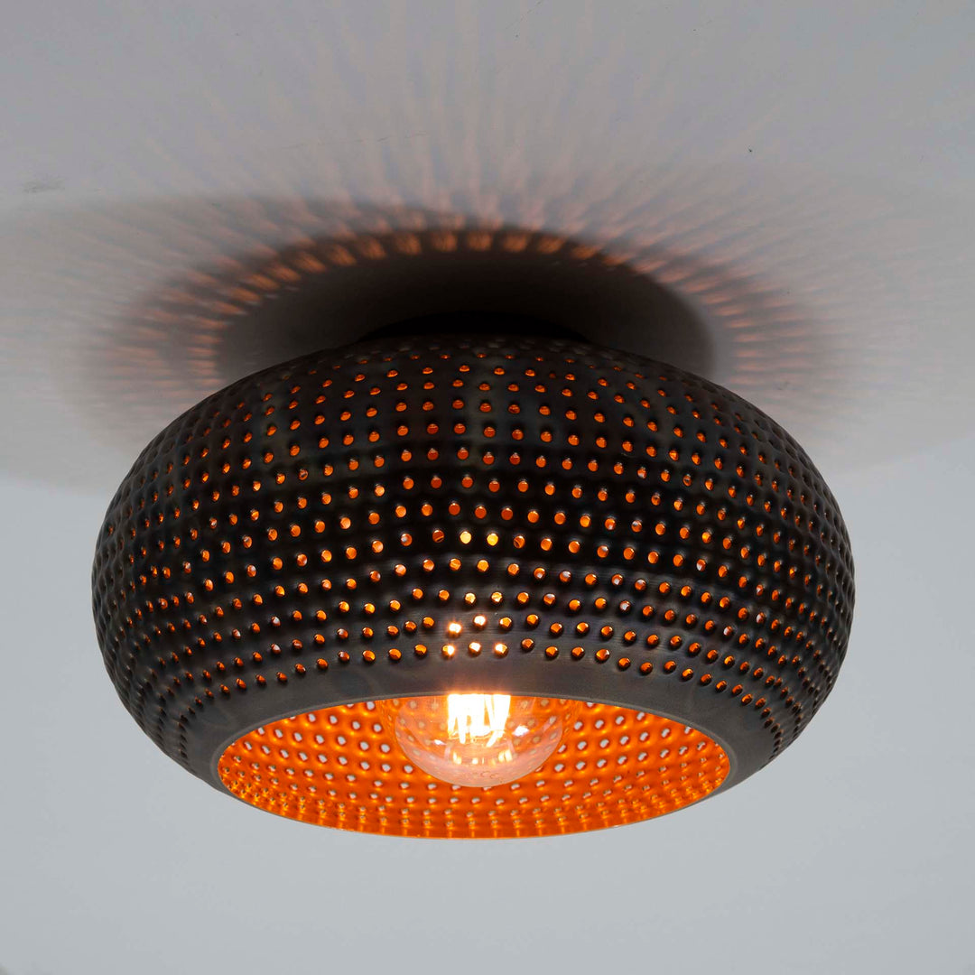 tilbud på Perfora plafondlampe i sort-brun metal! Billigt udsalg på 3-nordic. Hurtig levering, 1-2 hverdage. Spar op til 64%.