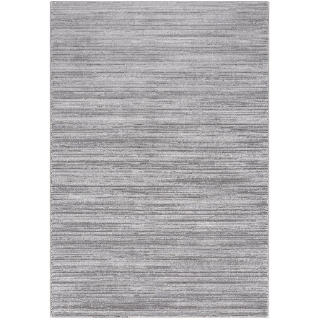 TEPPI Lima gulvtæppe m. mønster rektangulær grå polyester 200x290
