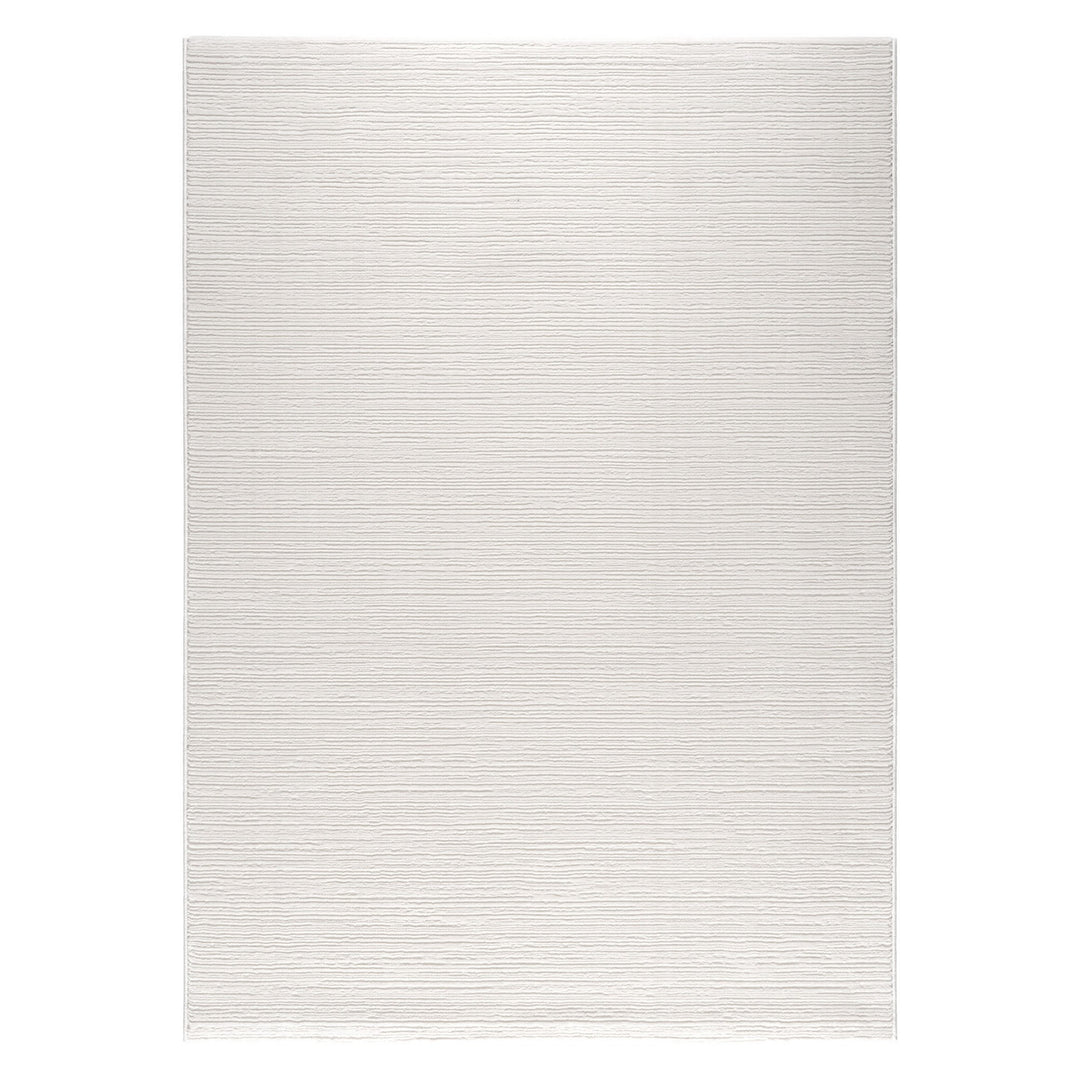 TEPPI Lima gulvtæppe m. mønster rektangulær creme polyester 160x230