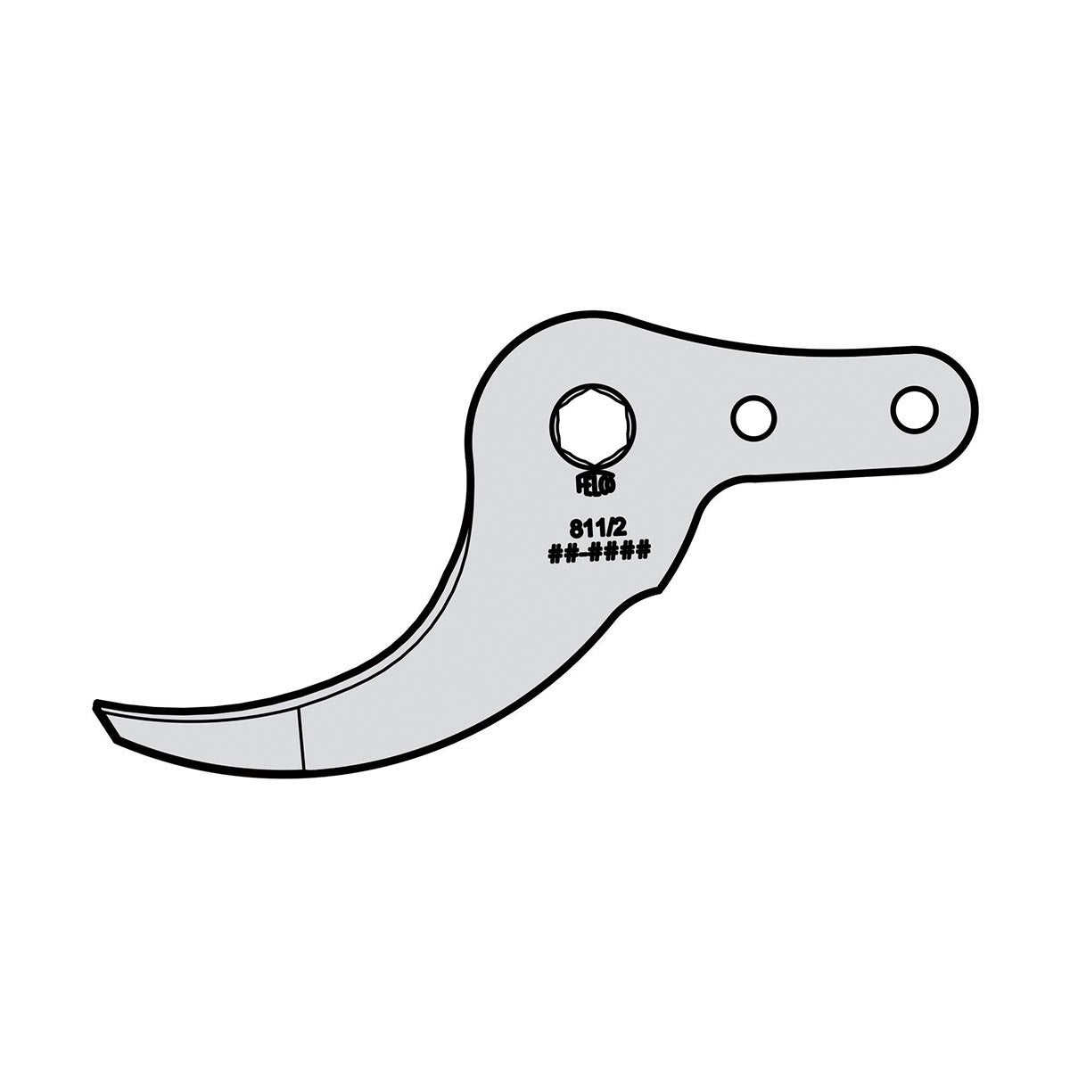 Produktbillede af Felco 811/2 Underklinge på tilbud i høj kvalitet