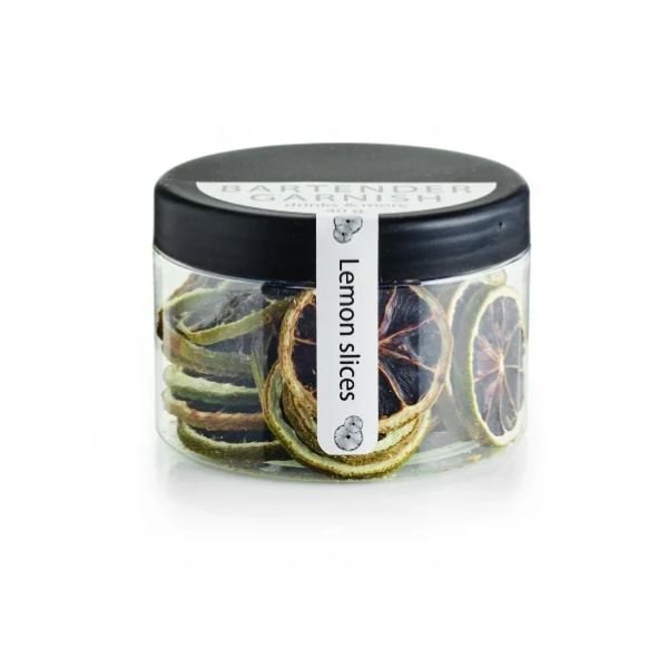 Tørret Citronskiver 40 g. ❤ Kæmpe udvalg i Bartender Garnish ❤ Billig fragt og hurtig levering 2 - 5 hverdage - Varenummer: BAR-654716 / Ean: '5704749029333 på lager - Udsalg på Delikatesser Sødt Sød tørret frugt Spar op til 57% - Over 434 design brands på udsalg