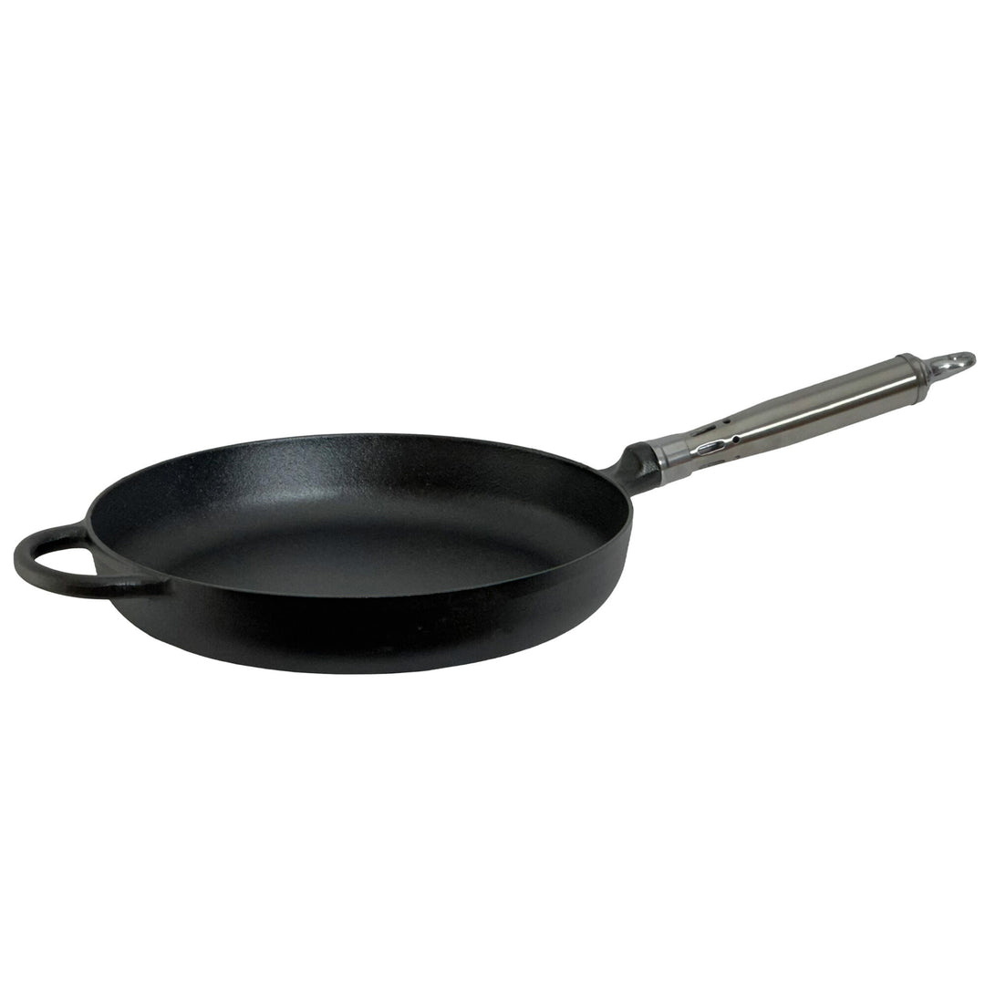 Ronneby Bruk Maestro støbejernsstegepande, 28 cm med rund kant