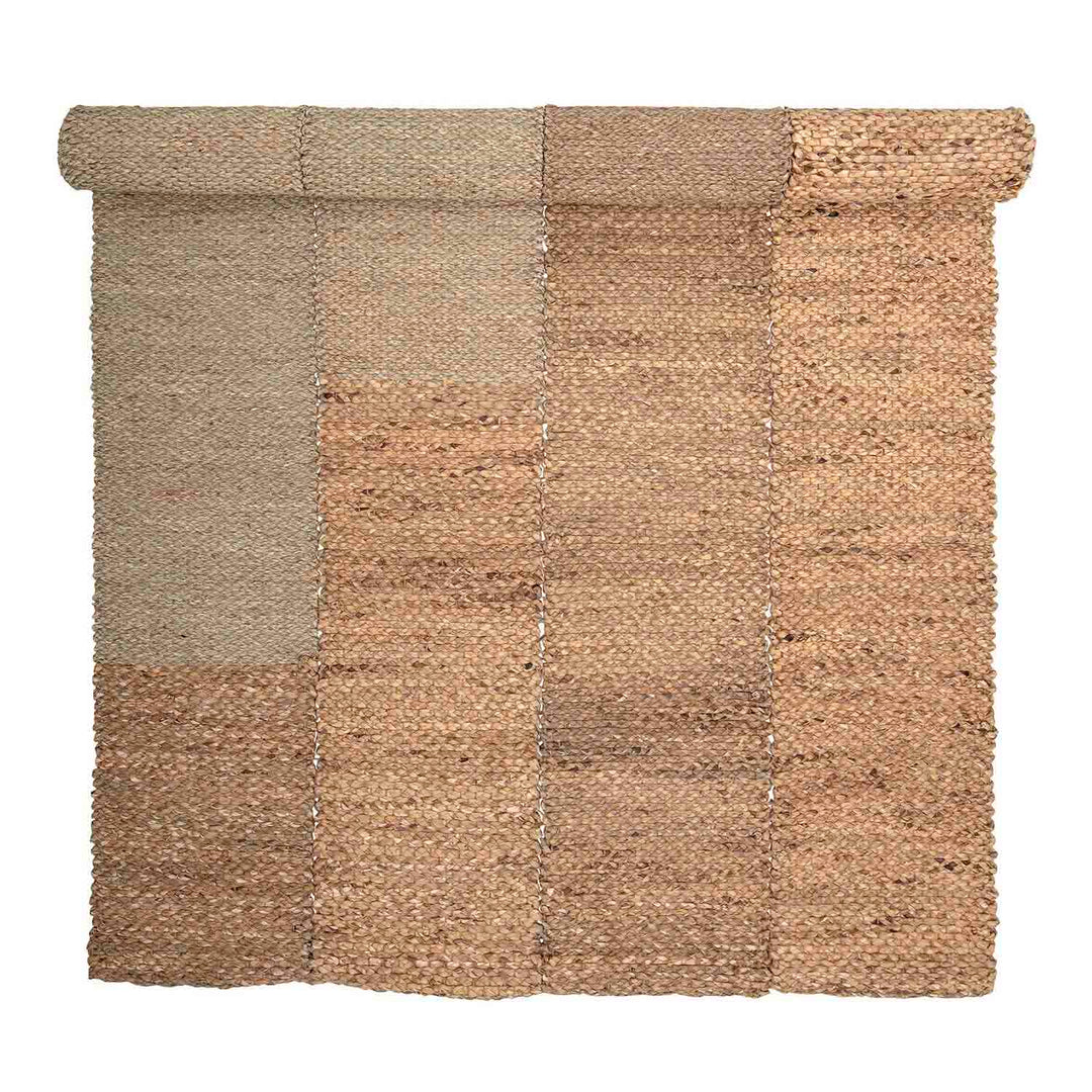 Produktbillede af BLOOMINGVILLE Enzov gulvtæppe natur søgræs 245x150 i premium kvalitet